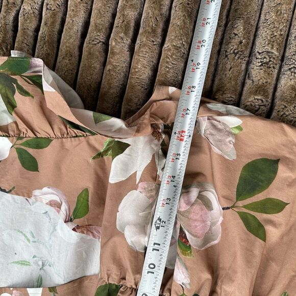 5 for $45 Express Floral Top Blouse Shirt Size S - Picture 7 of 9